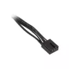 Kolink PGW-AC-KOL-113 1-op-4 PWM-ventilatorsplitterkabel, 35 cm, gevlochten, zwart