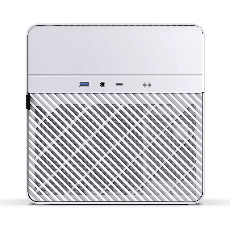 Jonsbo N2 Mini-ITX NAS-behuizing, kubus, aluminium/staal, wit