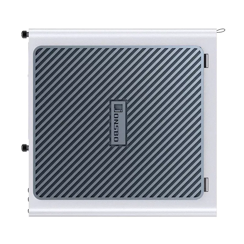 Jonsbo N2 Mini-ITX NAS-behuizing, kubus, aluminium/staal, wit
