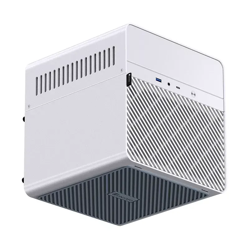 Jonsbo N2 Mini-ITX NAS-behuizing, kubus, aluminium/staal, wit