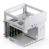 Jonsbo N2 Mini-ITX NAS-behuizing, kubus, aluminium/staal, wit