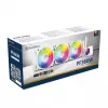 SilverStone SST-PF360W-ARGB-V2 Permafrost PF360-ARGB V2 AIO-waterkoeling, 360 mm, incl. RGB-controller, wit