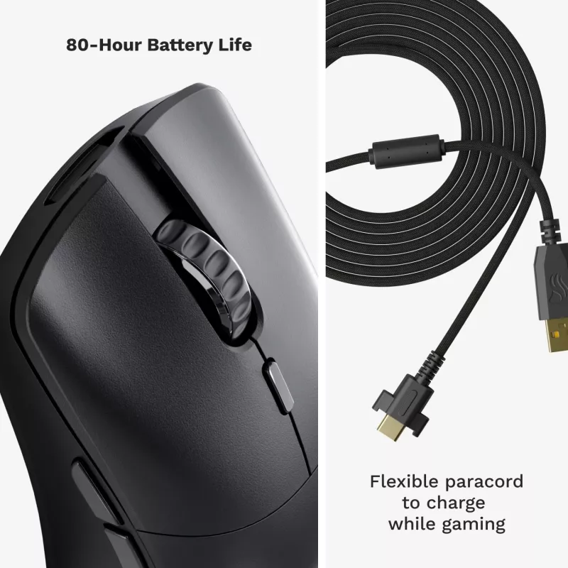 Glorious Gaming Glorious Model O 2 PRO Wireless - 1K polling - zwart