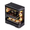 Computerbehuizing Jonsbo D400 midi tower ATX tempered glass – zwart