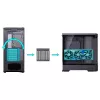 Computerbehuizing Jonsbo D400 midi tower ATX tempered glass – zwart
