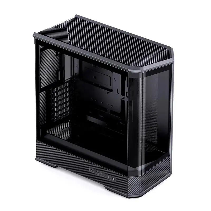 Computerbehuizing Jonsbo D400 midi tower ATX tempered glass – zwart