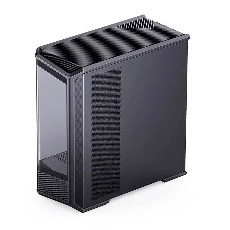 Computerbehuizing Jonsbo D400 midi tower ATX tempered glass – zwart