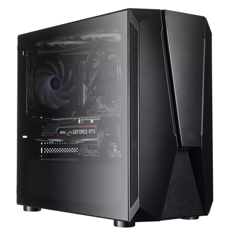 PC-behuizing Silverstone FARA V1M PRO tower zwart