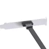 InLine PCI-slotbeugel, USB-C naar USB 3.2 frontpaneel Key-A intern, 0,5 m