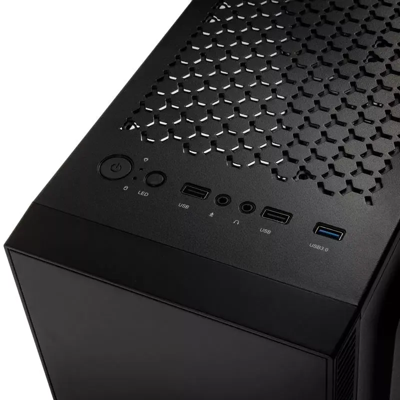 PC-behuizing Kolink Inspire K9 ARGB midi tower zwart