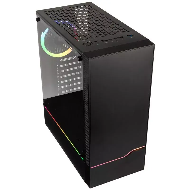 PC-behuizing Kolink Inspire K9 ARGB midi tower zwart