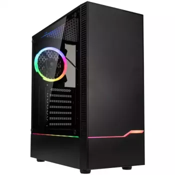 PC-behuizing Kolink Inspire K9 ARGB midi tower zwart