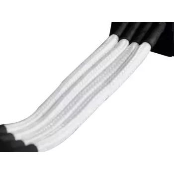 Kabel Silverstone SST-PP07-BTSW 0,3m Molex 4p naar 4xSATA
