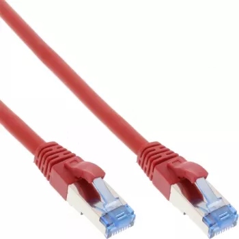 InLine patchkabel S/FTP PiMF Cat.6A halogeenvrij 500MHz rood 2m