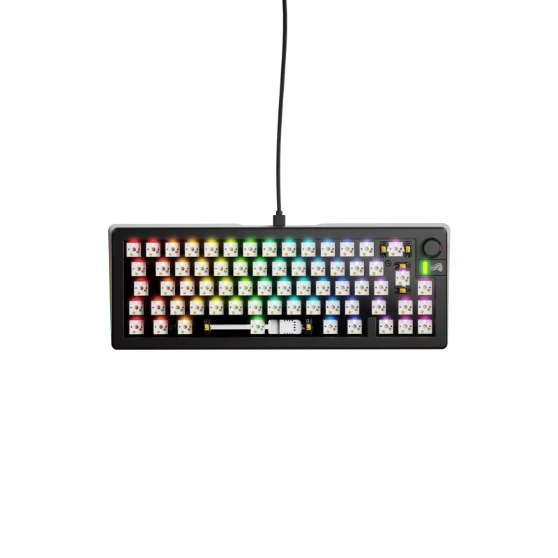 Glorious Gaming GMMK 3 65% Barebones Bedraad Zwart - ISO