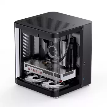 PC-behuizing Jonsbo TK-1 2.0 Mini Tower Zwart