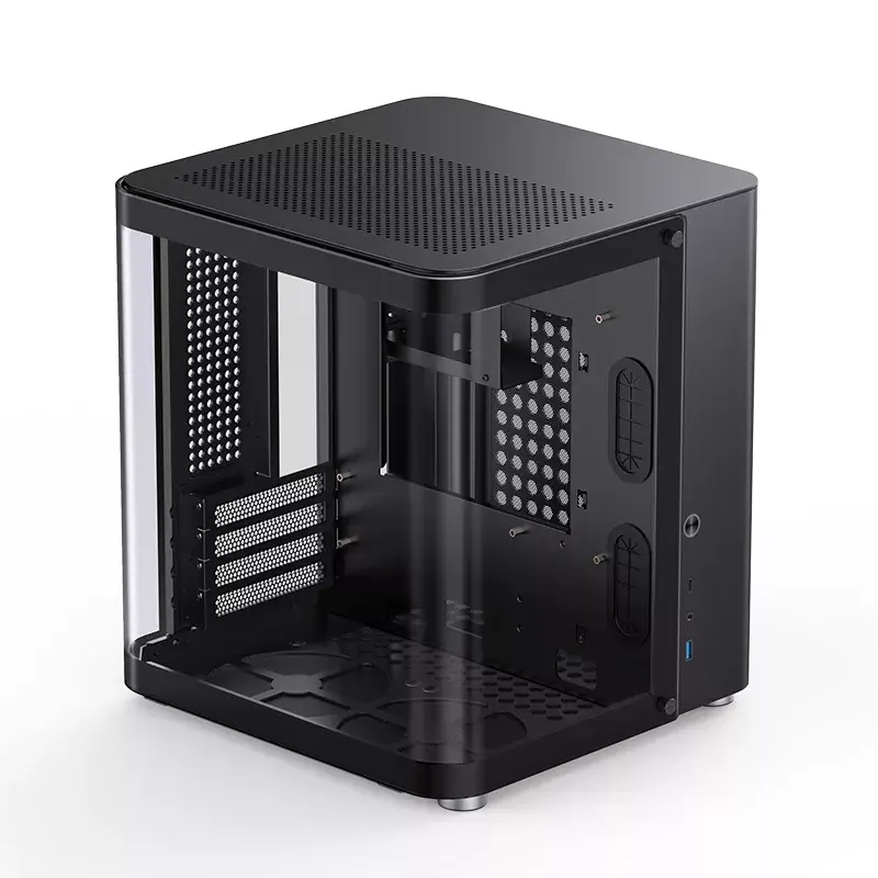 PC-behuizing Jonsbo TK-1 2.0 Mini Tower Zwart