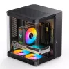 PC-behuizing Jonsbo TK-1 2.0 Mini Tower Zwart