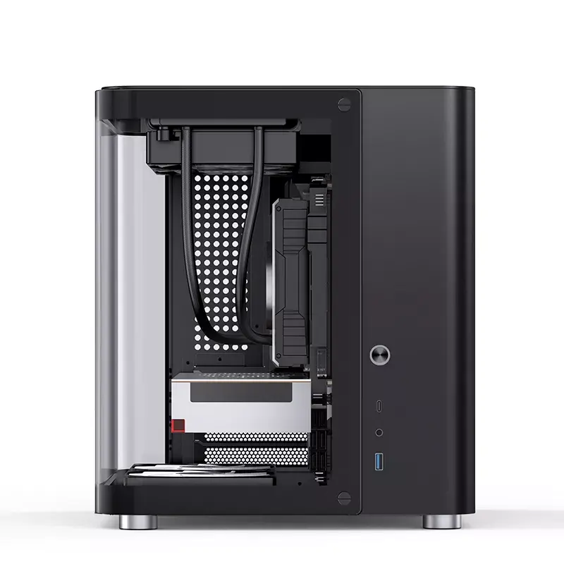 PC-behuizing Jonsbo TK-1 2.0 Mini Tower Zwart