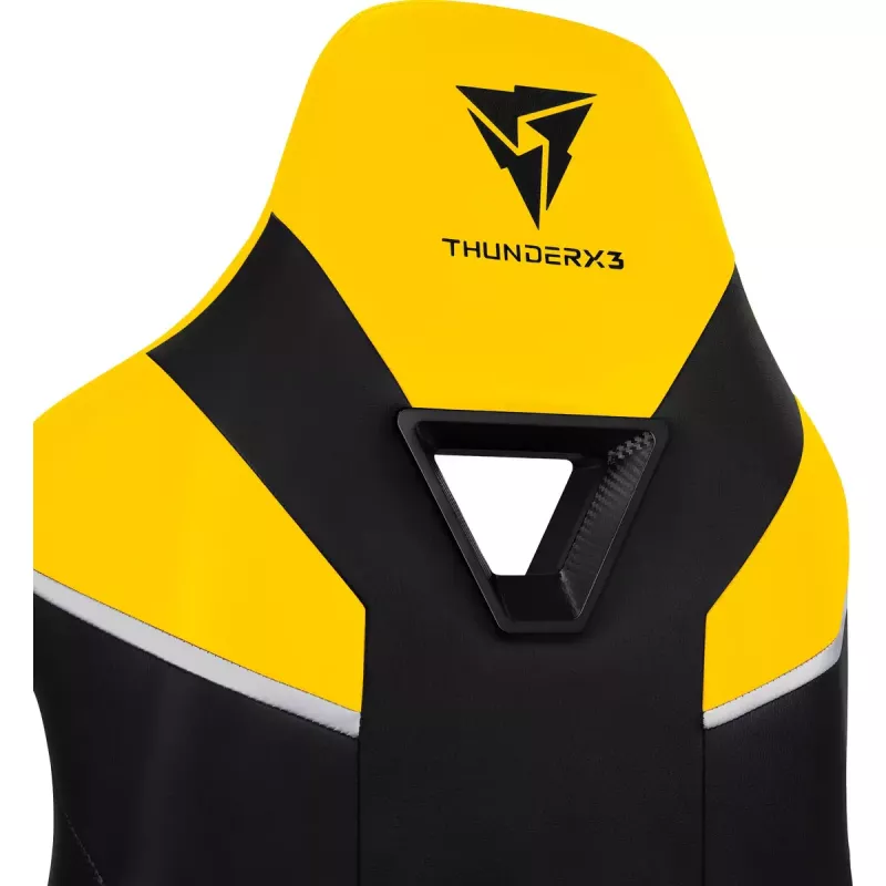 Universele gaming-stoel ThunderX3 TC5 Air Tech Gevoerde zitting Zwart Geel