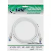 InLine patchkabel S/FTP PiMF Cat.6A halogeenvrij 500MHz wit 1,5m