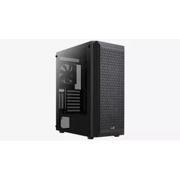PC-behuizing Aerocool Beam-G-BK-V1 Mini Tower Zwart