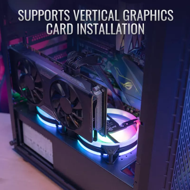 PC-behuizing Aerocool Beam-G-BK-V1 Mini Tower Zwart