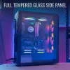 PC-behuizing Aerocool Beam-G-BK-V1 Mini Tower Zwart