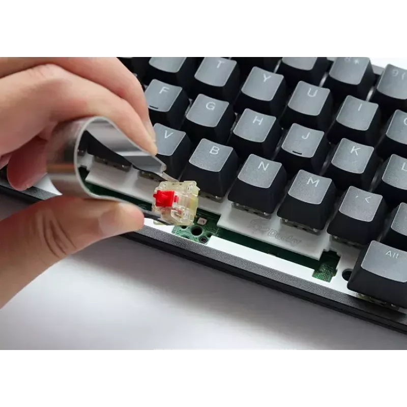Ducky One 3 Mini Pure White toetsenbord gaming USB Duits mechanisch 61 toetsen