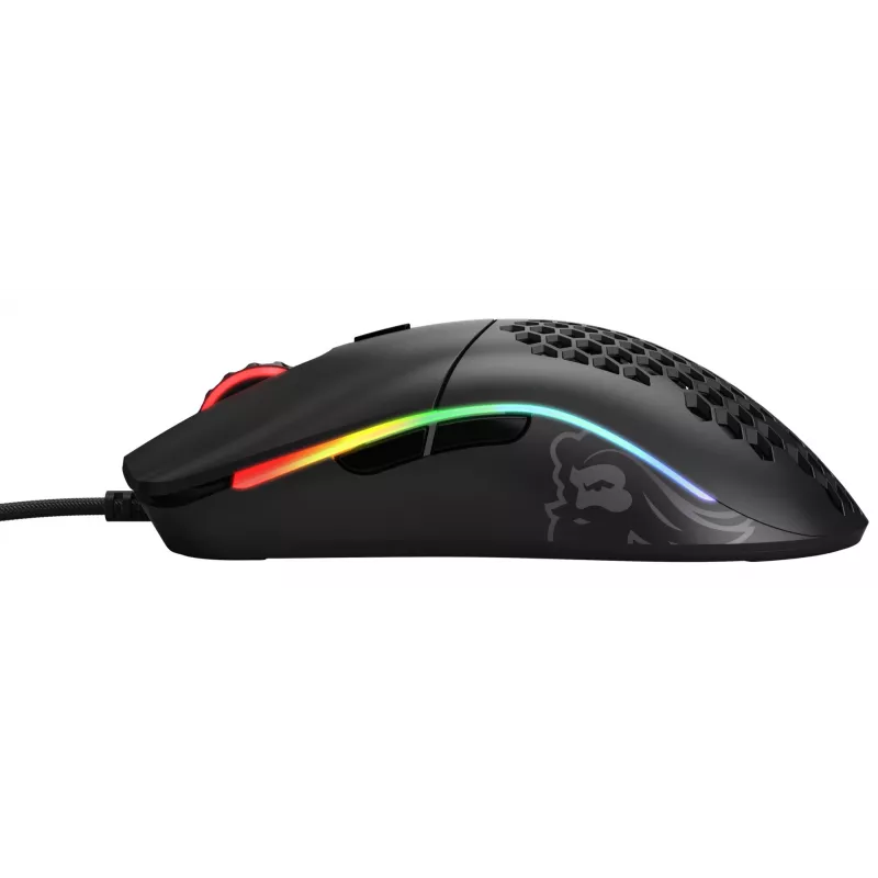 Glorious Gaming Glorious Model O- muis Regular (zwart), rechtshandig, optisch, USB Type-A, 3200 DPI, zwart