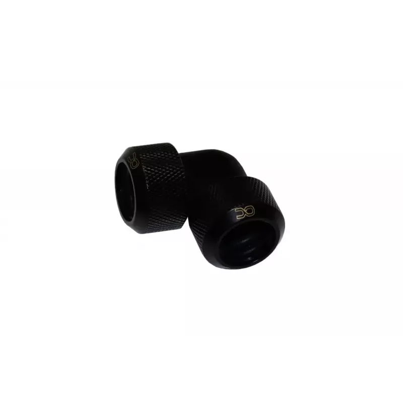 Fitting Alphacool 17446 messing zwart 38mm