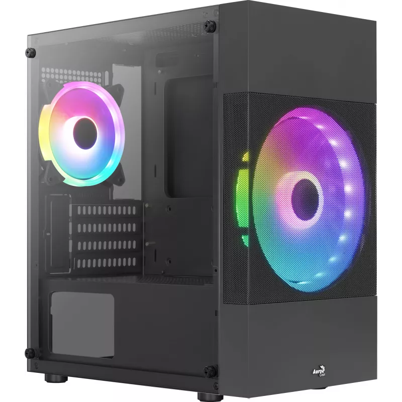 Aerocool Atomic Lite mini tower zwart