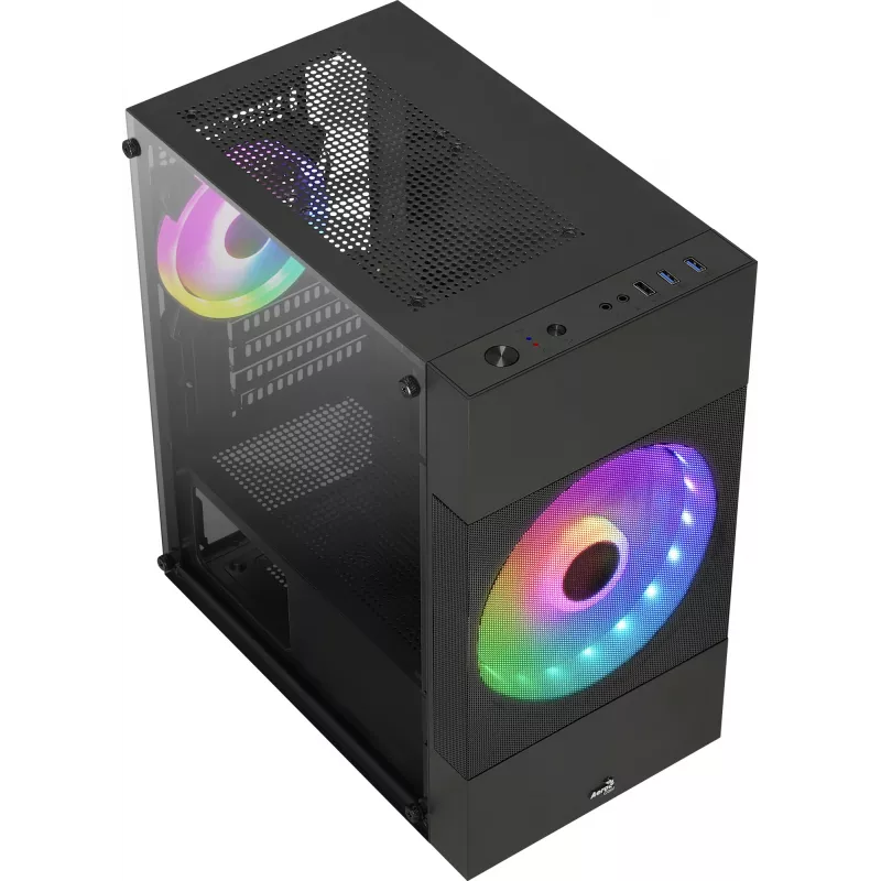 Aerocool Atomic Lite mini tower zwart
