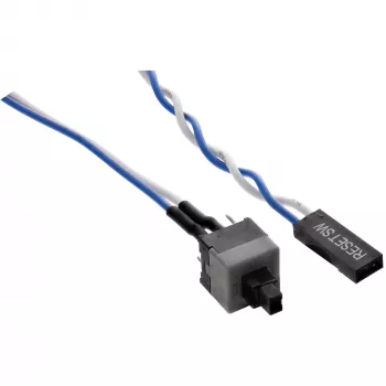 InLine Power Reset Button met kabel 30cm InLine 26648A