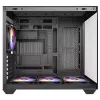 PC-behuizing Antec CX800 Midi Tower zwart, houtlook
