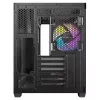 PC-behuizing Antec CX800 Midi Tower zwart, houtlook