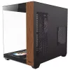 PC-behuizing Antec CX800 Midi Tower zwart, houtlook