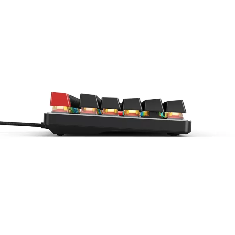 Toetsenbord Glorious PC Gaming Race GMMK-BRN-V2 Universal USB zwart