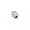 InLine Cat.6-adapter, volledig afgeschermd metaal, 2x RJ45-bus/bus, direct