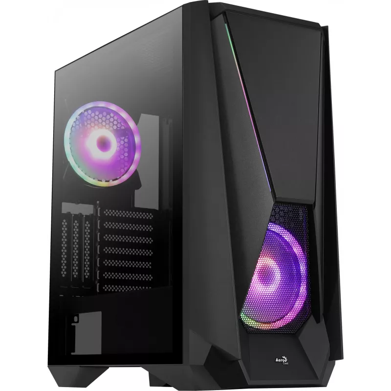 Aerocool Visor midi-tower zwart