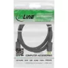 InLine DisplayPort-kabel, zwart, verguld, 2 m