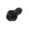 Fitting Alphacool 17093 messing zwart 22 mm hoogte 1 cm diameter