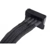 SilverStone SST-PP07-BTSB verlengkabel van 4-pins Molex naar 4x SATA, 300 mm, zwart
