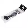 SilverStone SST-PP07-BTSB verlengkabel van 4-pins Molex naar 4x SATA, 300 mm, zwart