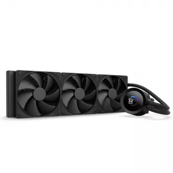 All-in-one-vloeistofkoeler NZXT Kraken Plus 360 12 cm zwart fluid dynamic bearing