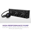 All-in-one-vloeistofkoeler NZXT Kraken Plus 360 12 cm zwart fluid dynamic bearing