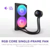 NZXT CPU-koeler Kraken Plus 240 RGB zwart
