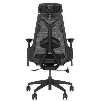 Universele gaming-stoel ASUS ROG Destrier Core gevoerde zitting zwart 150 kg