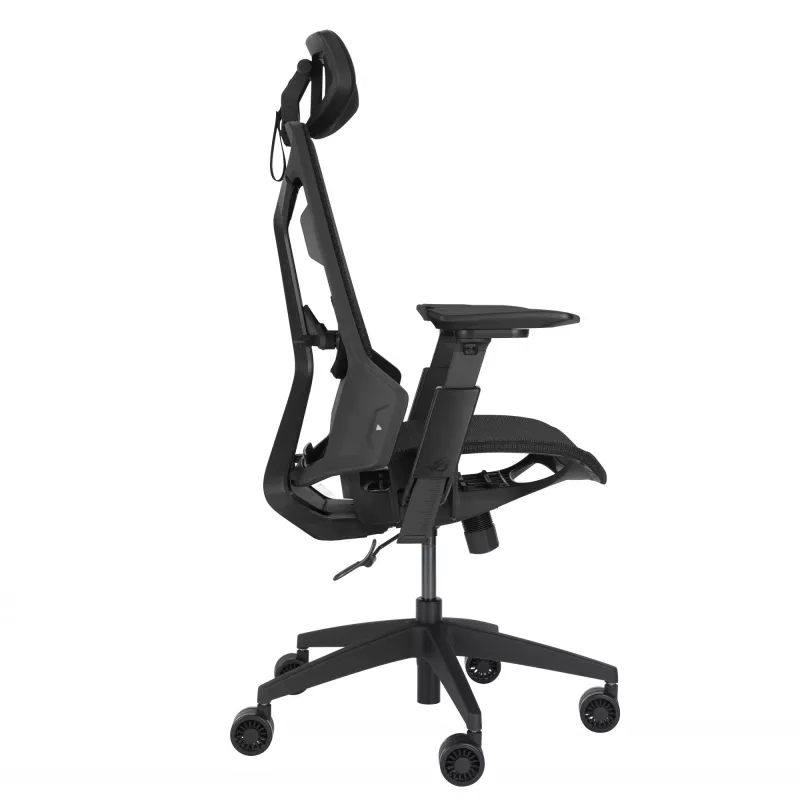 Universele gaming-stoel ASUS ROG Destrier Core gevoerde zitting zwart 150 kg