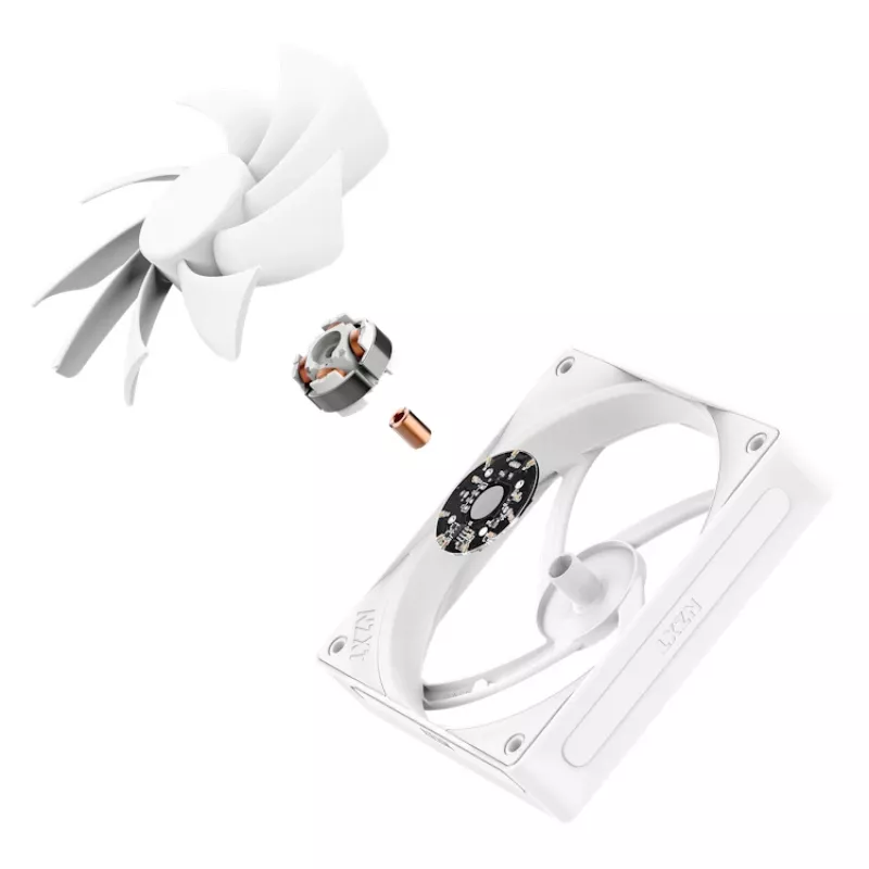 Ventilator NZXT RF-Q12SF-W2 12 cm wit 500-1700 tpm 74,26 m³/h